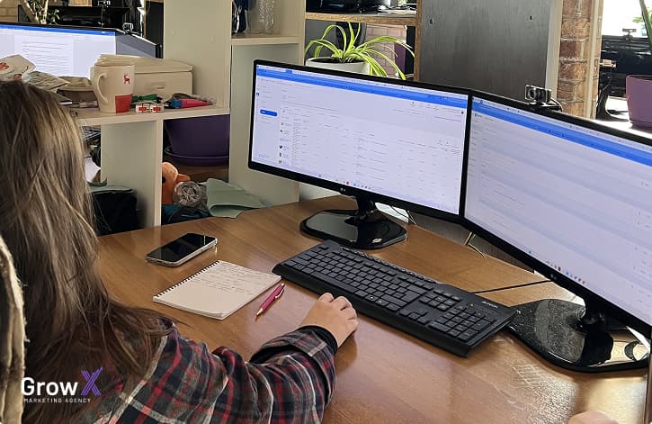 Grow X Inc. team building