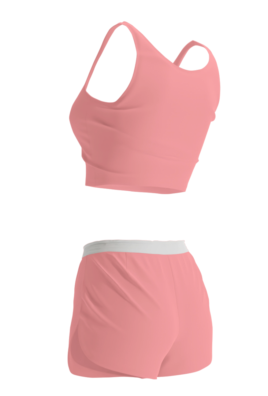 Women's tank top and shorts